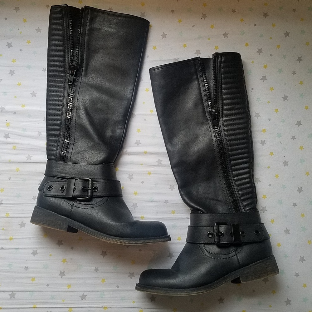 Aldo tall black boots